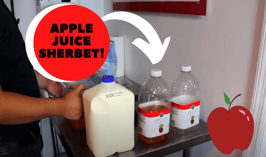 Apple Juice Sherbet - Electro Freeze Southeast