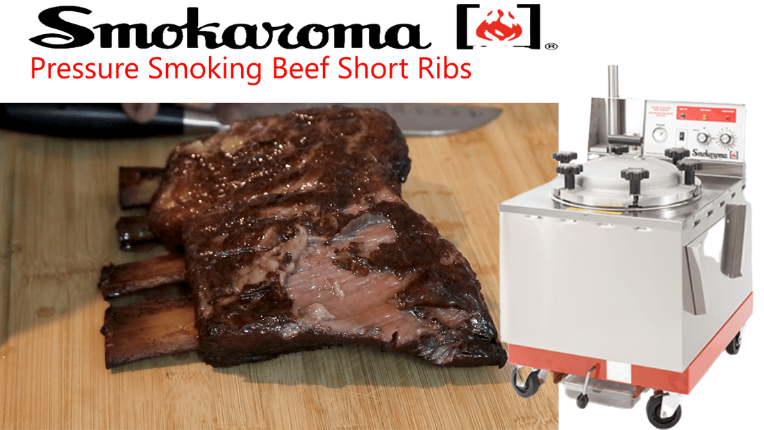 Beef Short Ribs using our Broaster Smokaroma pressure smoker. - Electro Freeze Southeast