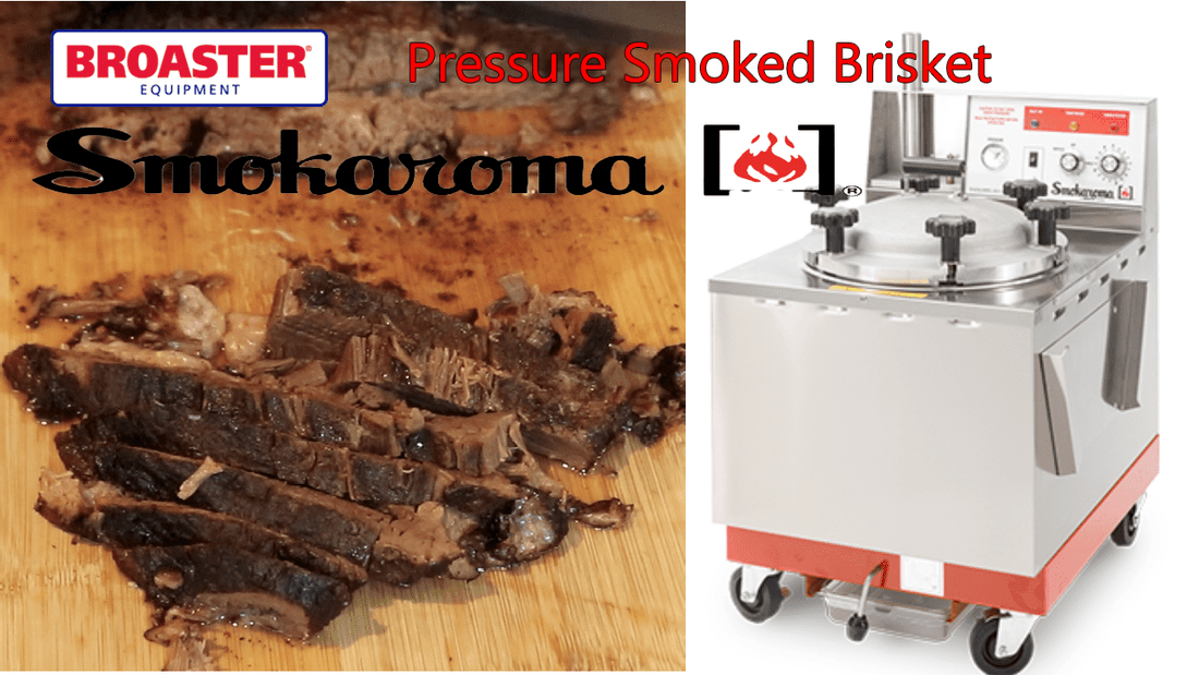 Broaster Smokaroma Smoking Brisket in Three Short Hours! - Electro Freeze Southeast