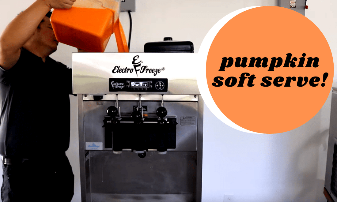 Delicious Pumpkin Spice Soft Serve Ice Cream with Frostline! - Electro Freeze Southeast