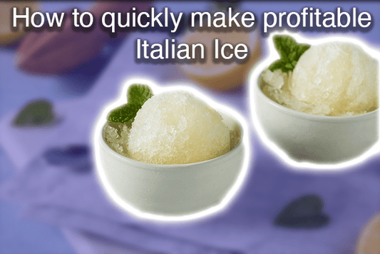 How to Make Italian Ice - Electro Freeze Southeast