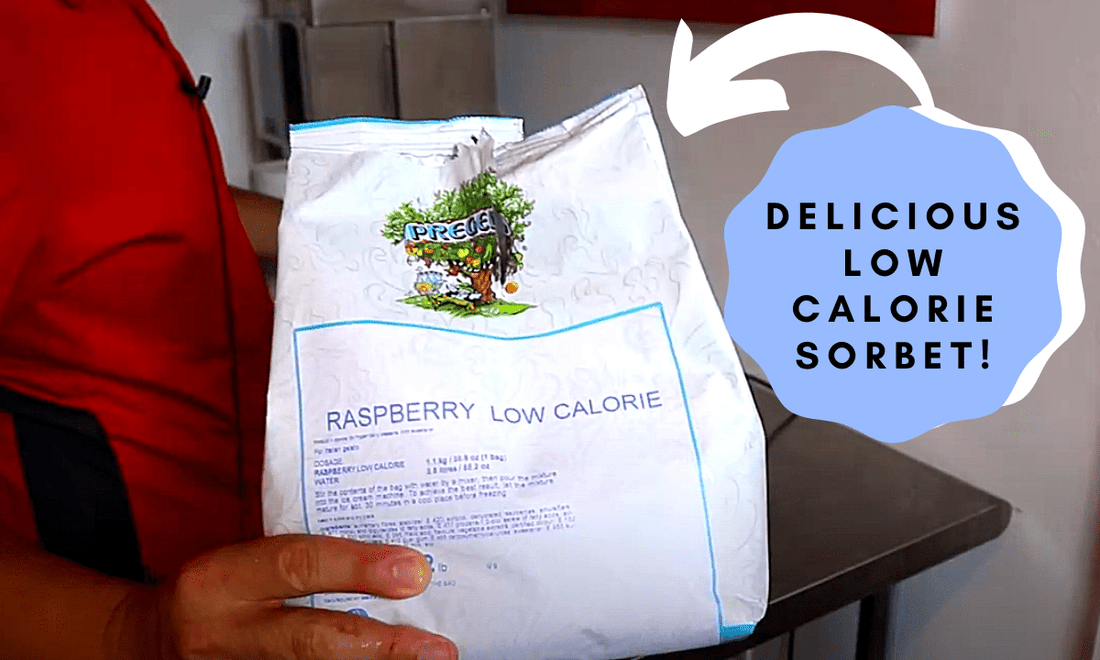 Make A Low Calorie, no added sugar Raspberry Sorbet with PreGel! - Electro Freeze Southeast