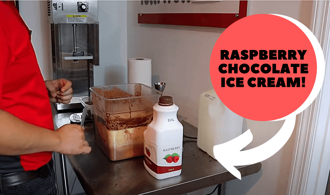 Make A Quality Raspberry Chocolate Ice Cream! - Electro Freeze Southeast