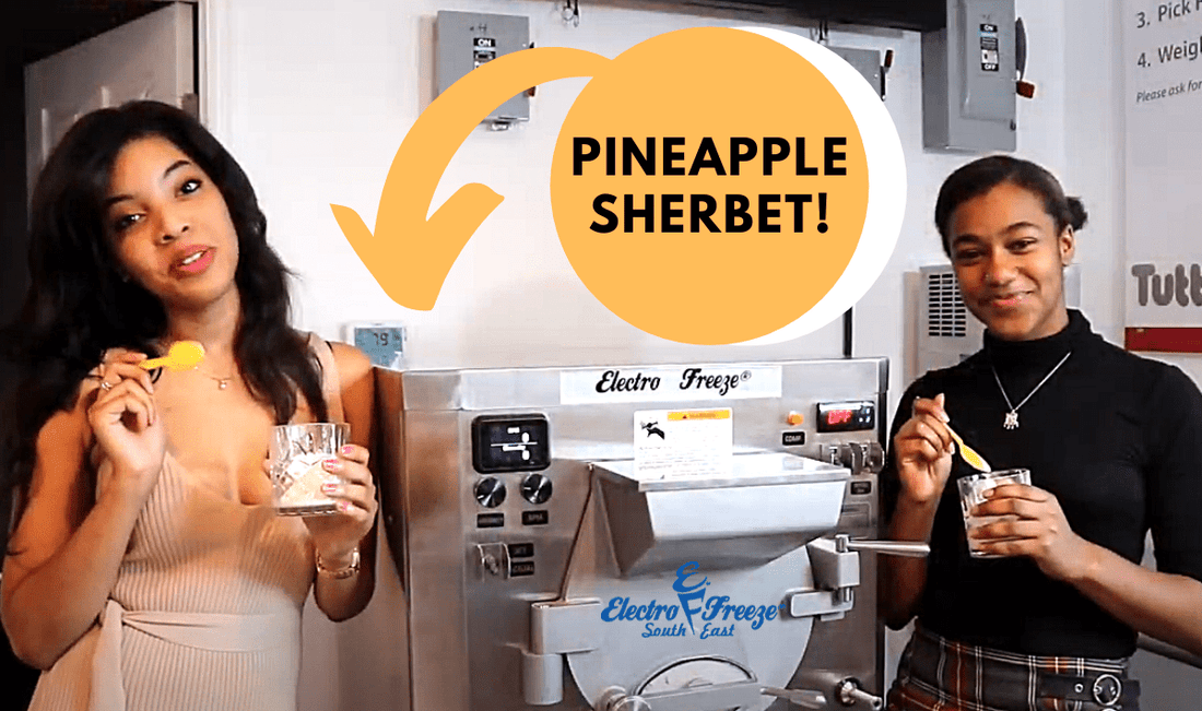 Make a Delicious Pineapple Sherbet Using Our Electro Freeze B12V! - Electro Freeze Southeast