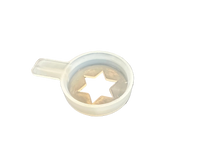 White Dispense cap for Electro Freeze Machine