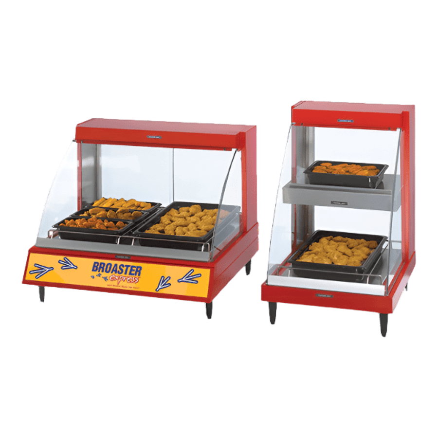 Broaster Designer Series Heated Merchandiser